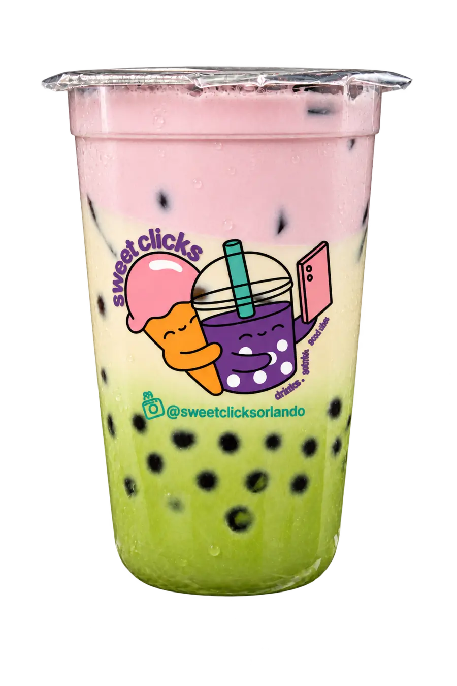 Boba Tea at Sweet Clicks
